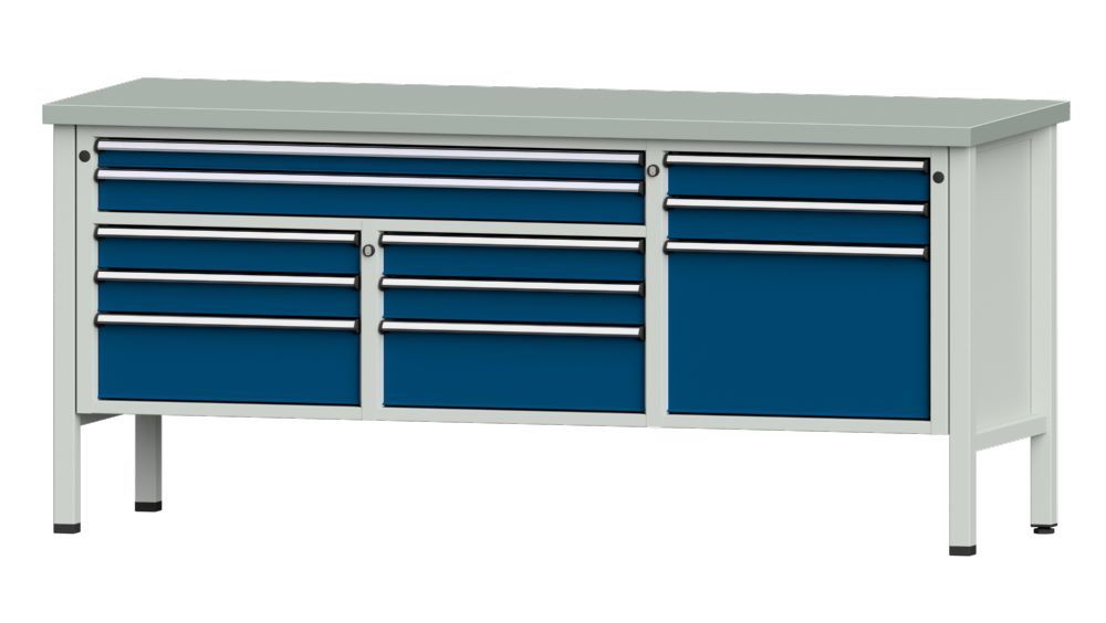 Produktbild Anke Kastenwerkbank 2000 x 890 mm Blechbelag 40 mm V2000 Modell 283 V