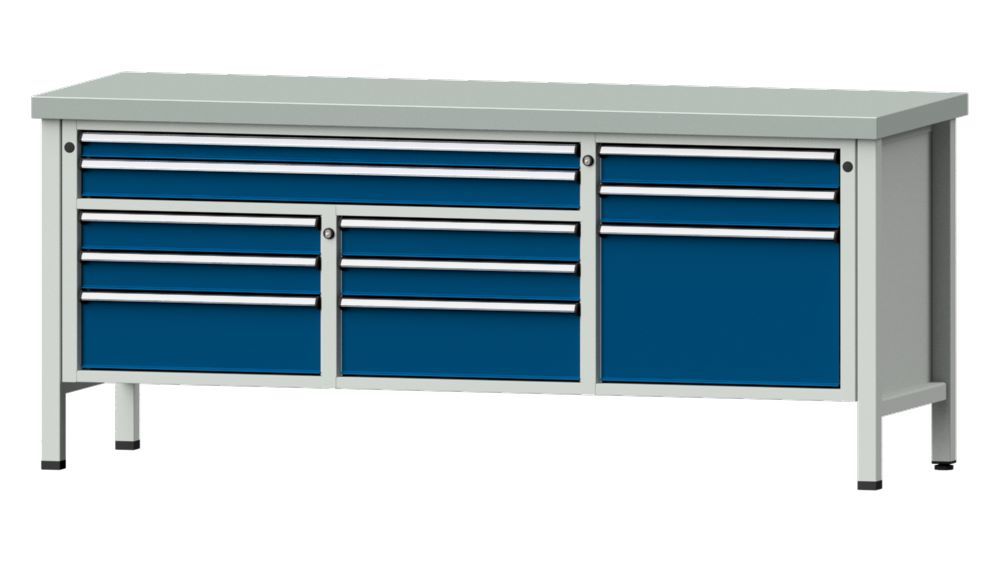 Produktbild Anke Kastenwerkbank 2000 x 850 mm Blechbelag 50 mm V2000 Modell 283 V