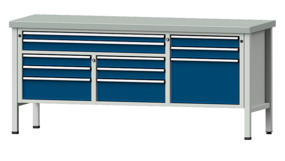 Produktbild Anke Kastenwerkbank 2000 x 900 mm Blechbelag 50 mm V2000 Modell 283 V