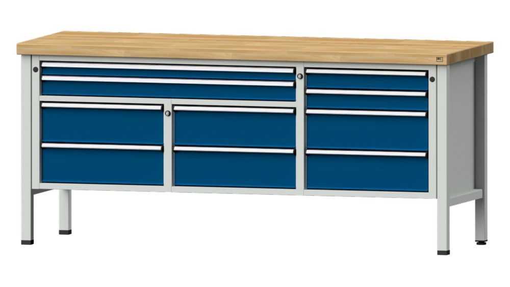 Produktbild Anke Kastenwerkbank 2000 x 900 mm Buchenplatte 50 mm V2000 Modell 285 V