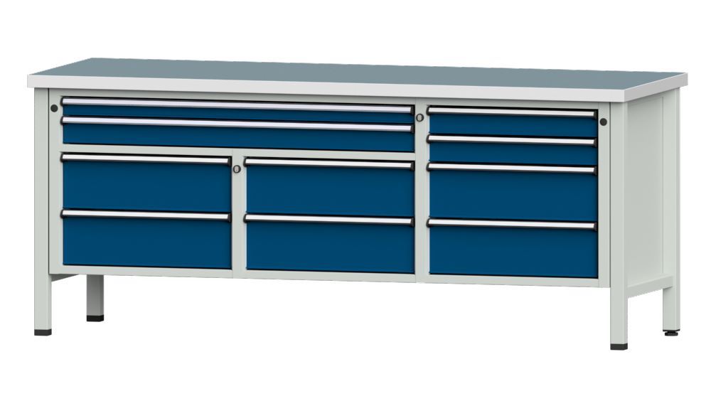 Produktbild Anke Kastenwerkbank 2000 x 840 mm Universalplatte 40 mm V2000 Modell 285 V