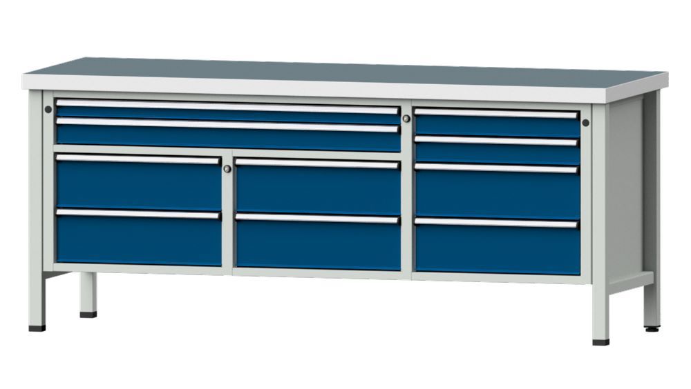Produktbild Anke Kastenwerkbank 2000 x 850 mm Universalplatte 50 mm V2000 Modell 285 V