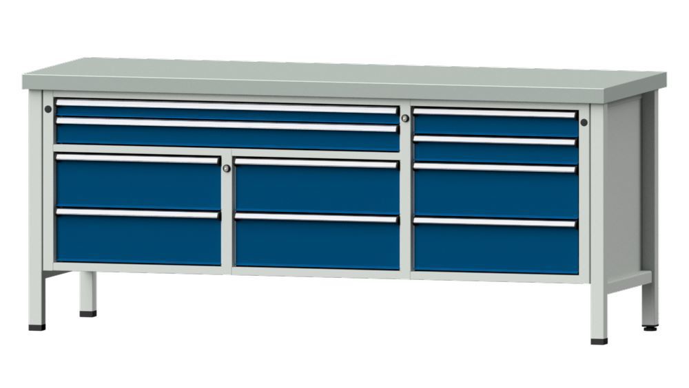 Produktbild Anke Kastenwerkbank 2000 x 850 mm Blechbelag 50 mm V2000 Modell 285 V