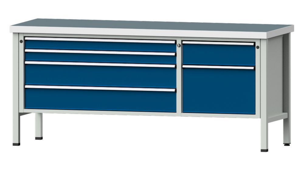 Produktbild Anke Kastenwerkbank 2000 x 900 mm Universalplatte 50 mm V2000 Modell 286 V