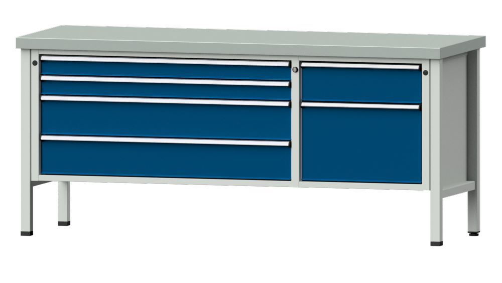 Produktbild Anke Kastenwerkbank 2000 x 900 mm Blechbelag 50 mm V2000 Modell 286 V