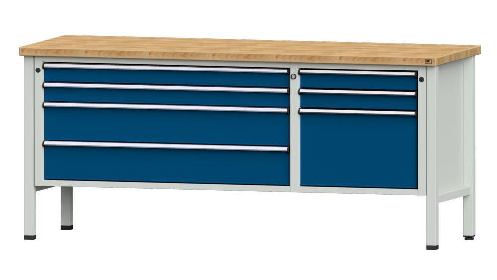 Produktbild Anke Kastenwerkbank 2000 x 890 mm Buchenplatte 40 mm V2000 Modell 288 V