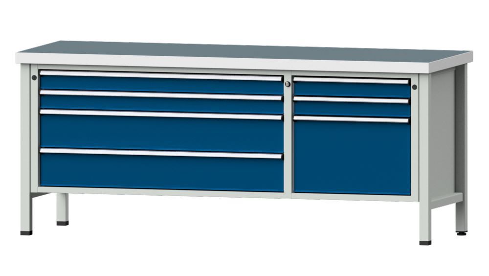 Produktbild Anke Kastenwerkbank 2000 x 850 mm Universalplatte 50 mm V2000 Modell 288 V