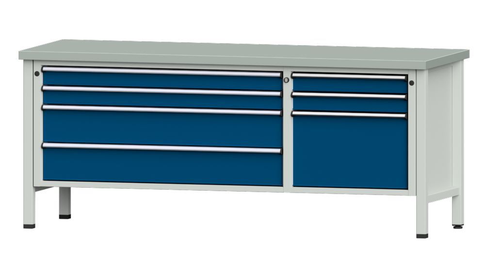 Produktbild Anke Kastenwerkbank 2000 x 840 mm Blechplatte 40 mm V2000 Modell 288 V