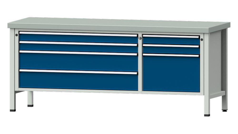 Produktbild Anke Kastenwerkbank 2000 x 850 mm Blechplatte 50 mm V2000 Modell 288 V