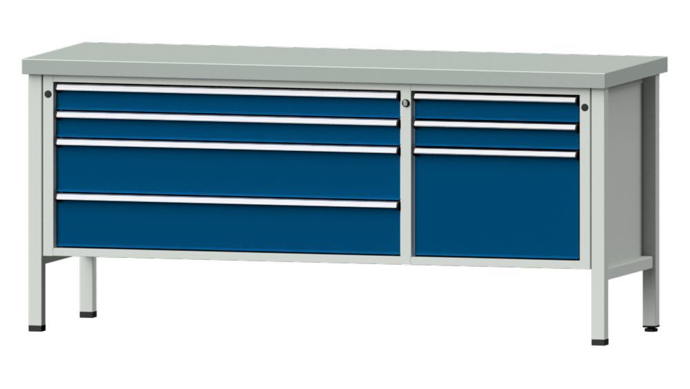 Produktbild Anke Kastenwerkbank 2000 x 900 mm Blechplatte 50 mm V2000 Modell 288 V