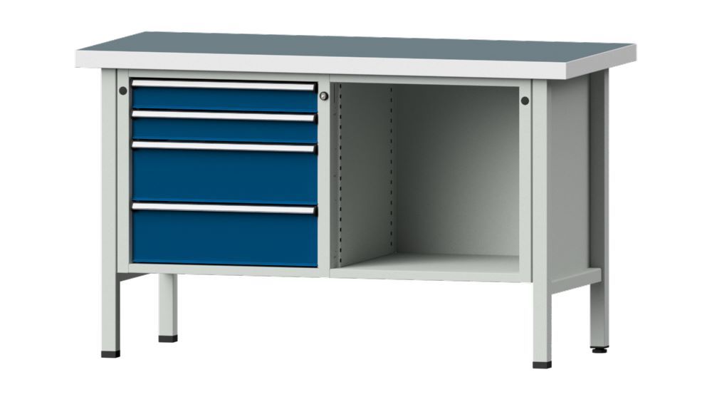 Produktbild Anke Kastenwerkbank 1500 x 700 x 900 mm Universalplatte 50 mm V1500 Modell 134 V