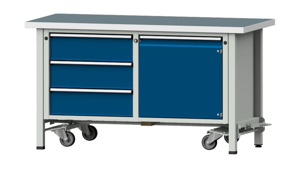 Produktbild Anke Kastenwerkbank absenkbar und fahrbar 840 mm hoch V1500 Modell 106 V