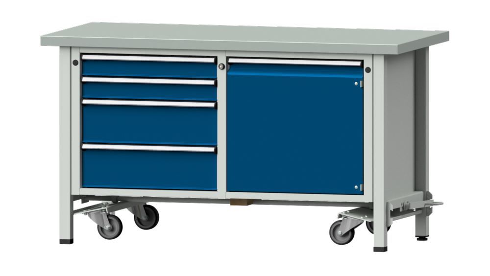 Produktbild Anke Kastenwerkbank 1500 x 840 mm Blechbelag 40 mm V1500 Modell 131 V