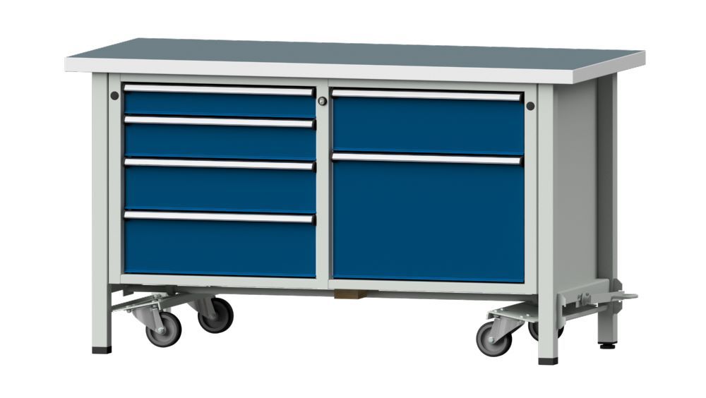 Produktbild Anke Kastenwerkbank absenkbar 1500 x 840 mm Universalplatte V1500 Modell 237 V