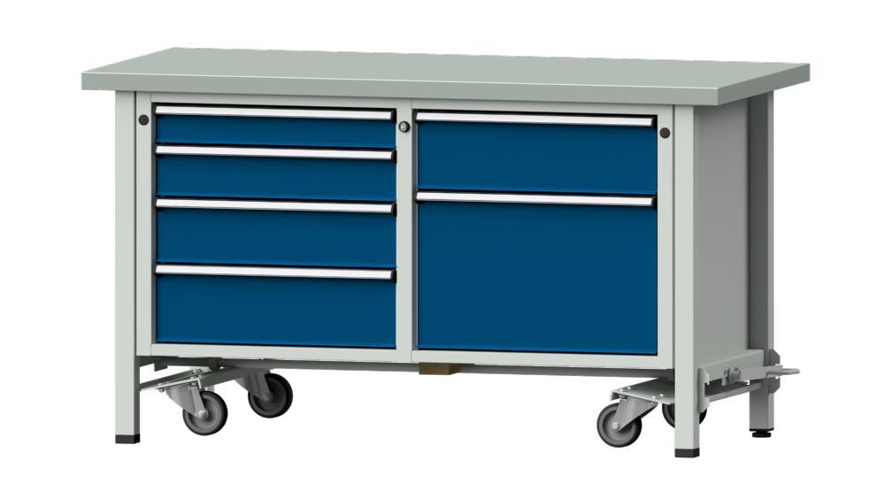 Produktbild Anke Kastenwerkbank absenkbar Blechplatte verzinkt 40 mm Serie V 1500 Modell 237 V