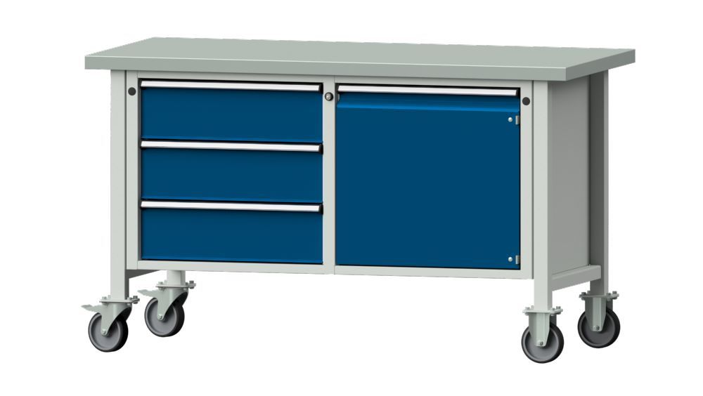 Produktbild Anke Kastenwerkbank 1500 x 890 mm Arbeitsplatte verzinkt V1500 Modell 106 V