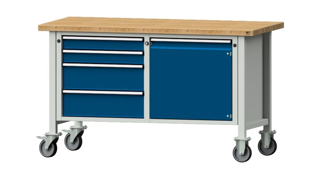 Produktbild Anke Kastenwerkbank 1500 x 700 x 890 mm Buche Massiv V 1500 Modell 131 V