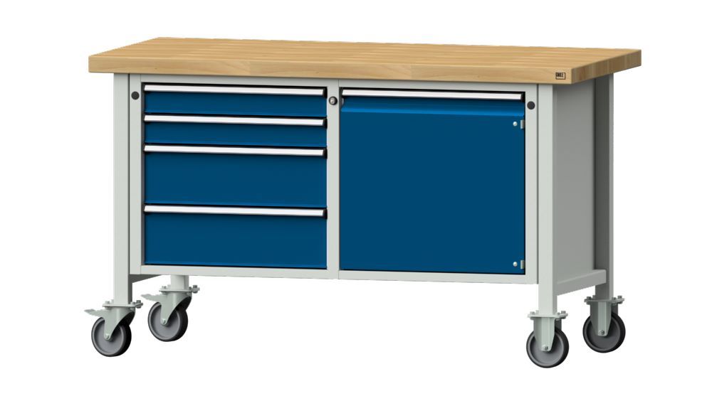 Produktbild Anke Kastenwerkbank mit Rollen 1500 x 700 x 900 mm V 1500 Modell 131 V