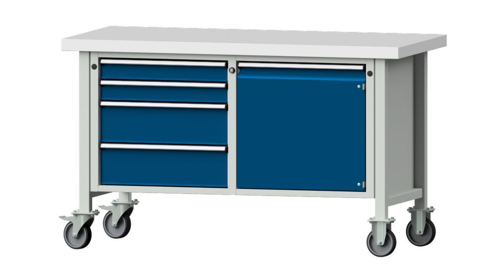 Produktbild Anke Kastenwerkbank 1500 x 700 x 900 mm 4 Schubladen V 1500 Modell 131 V