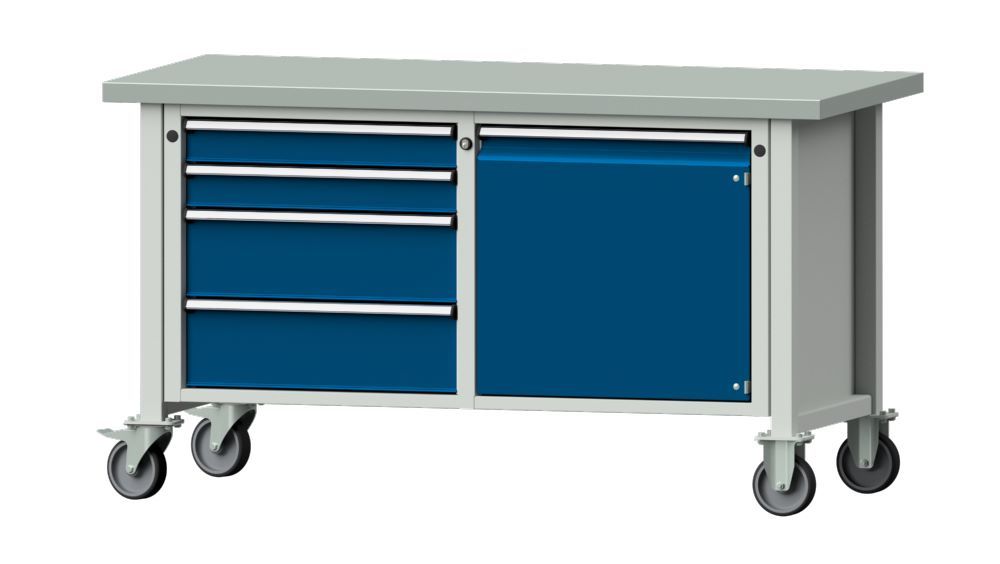 Produktbild Anke Kastenwerkbank fahrbar 1500 x 840 mm Blechbelag V 1500 Modell 131 V
