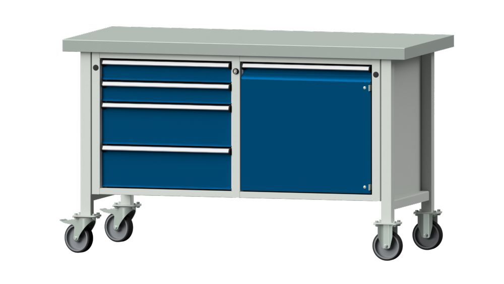 Produktbild Anke Kastenwerkbank 1500 x 700 x 900 mm mit Blechbelag V 1500 Modell 131 V