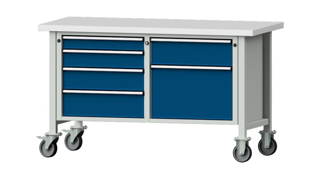 Produktbild Anke Kastenwerkbank kurz Kunststoffplatte 1500 mm breit V1500 Modell 237 V