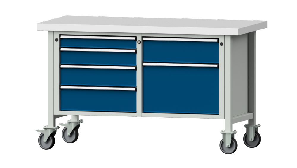 Produktbild Anke Kastenwerkbank 900 mm hoch Kunststoffplatte 50 mm V1500 Modell 237 V