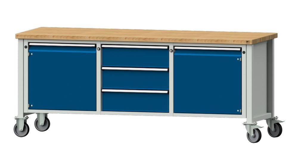 Produktbild Anke Kastenwerkbank 2000 x 840 mm Buchenplatte 40 mm V2000 Modell 122 V