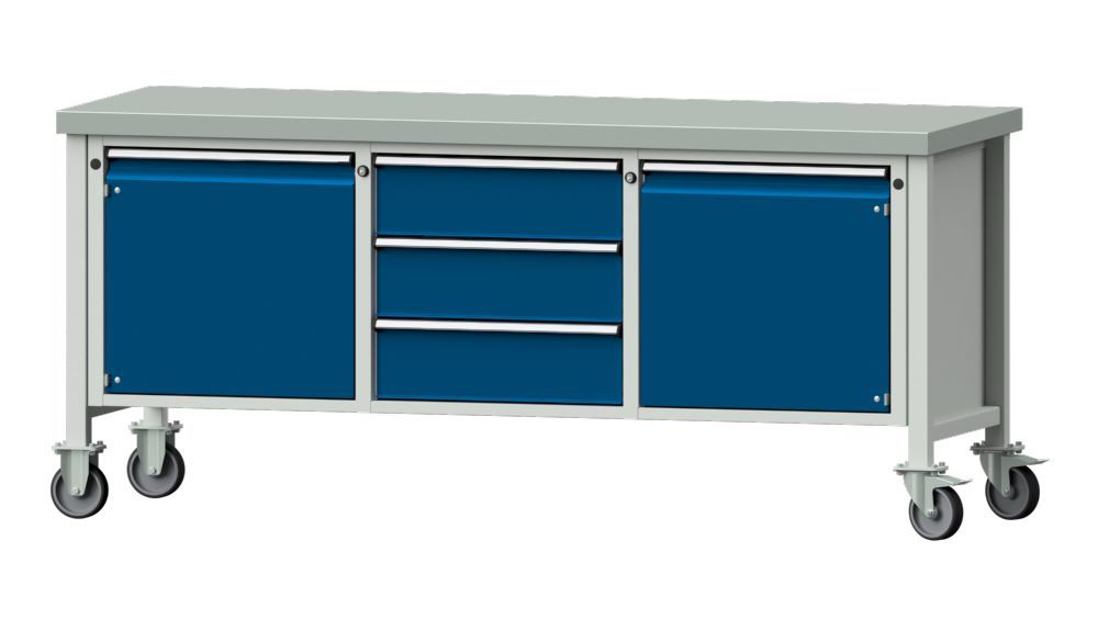 Produktbild Anke Kastenwerkbank Serie V 2000 Modell 122 V mit 3 Schubladen