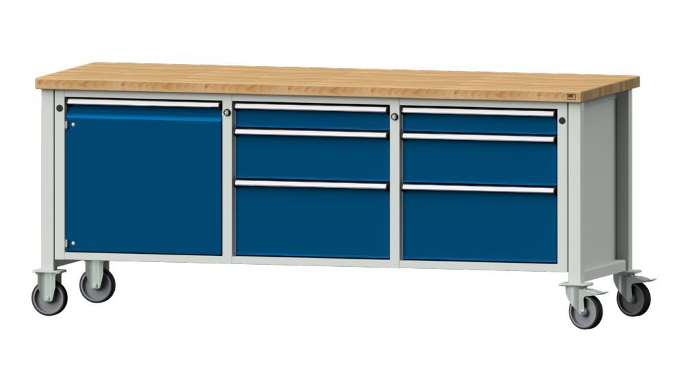 Produktbild Anke Kastenwerkbank Serie V 2000 Modell 125 V fahrbar