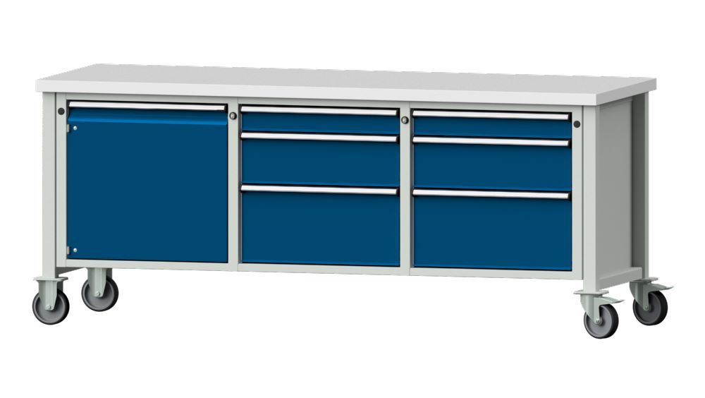 Produktbild Anke Kastenwerkbank Serie V 2000 Modell 125 V mit Kunststoffschichtplatte 40 mm