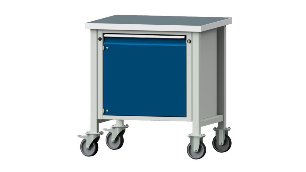 Produktbild Anke Kastenwerkbank Serie V 800 Modell 12 V RAL 7035/5010 800 x 700 x 890 mm