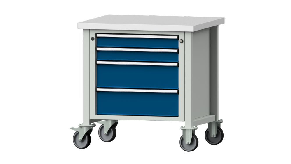 Produktbild Anke Kastenwerkbank Serie V 800 Modell 21 V mit 4 Schubladen