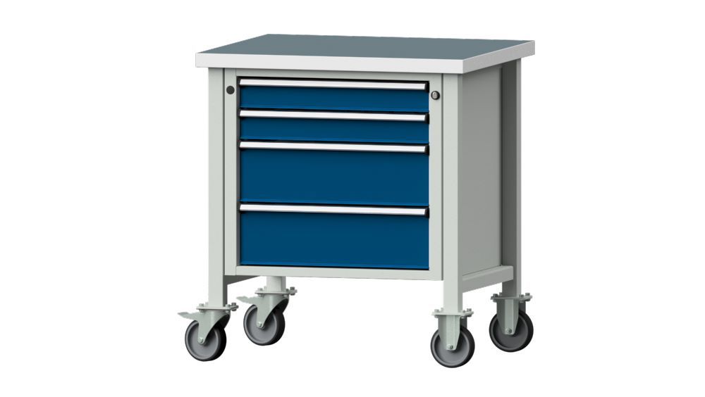 Produktbild Anke Kastenwerkbank Serie V 800 Modell 21 V Universalplatte mit 4 Schubladen