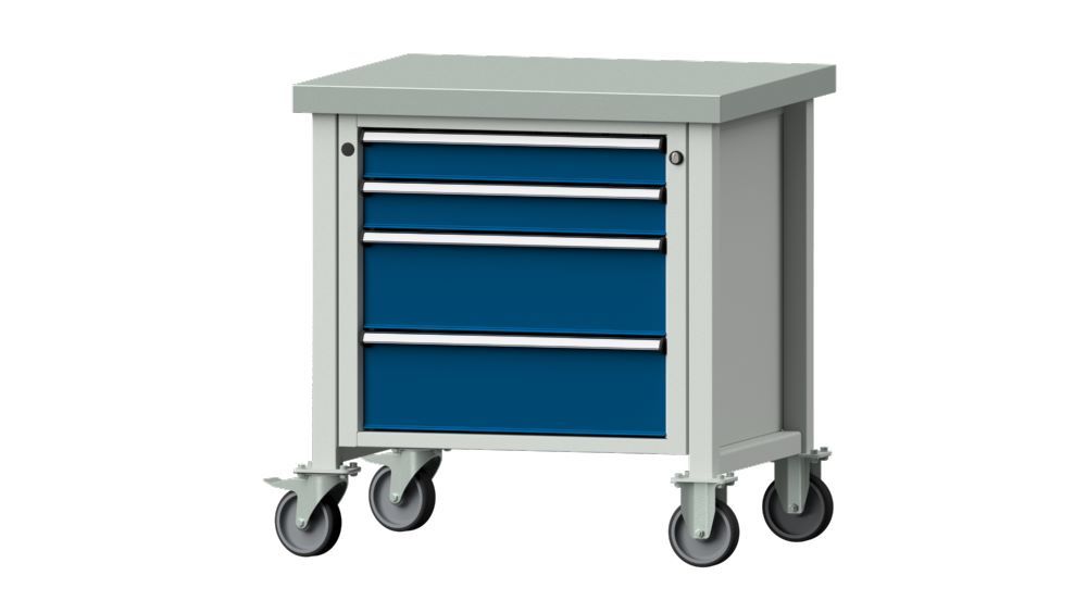 Produktbild Anke Kastenwerkbank Serie V 800 Modell 21 V Schubladen 2 x 90 mm 2 x 180 mm fahrbar