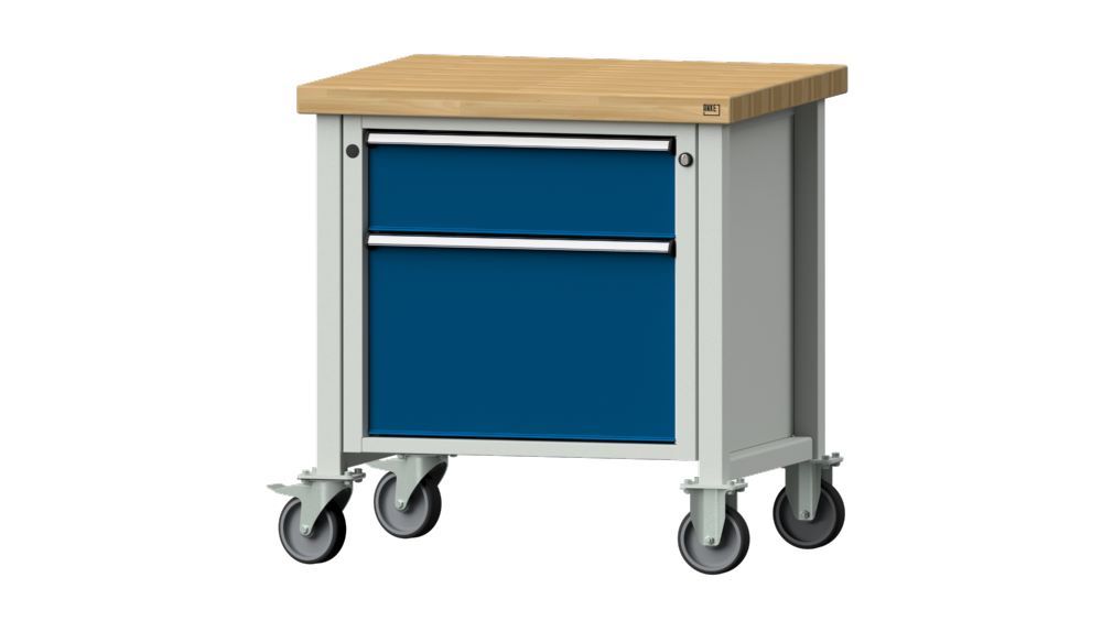 Produktbild Anke Kastenwerkbank Serie V 800 Modell 55 V Arbeitsplatte Höhe 50 mm RAL 7035 / 5010