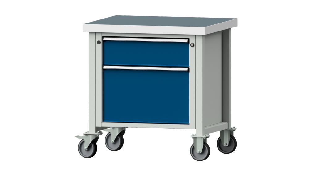 Produktbild Anke Kastenwerkbank Serie V 800 Modell 55 V 800 x 700 x 850 mm RAL 7035 / 5010