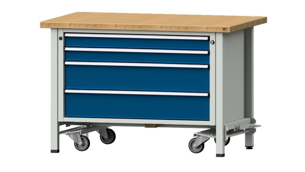 Produktbild Anke Kastenwerkbank Serie VX 1270 Modell 21 VX Buche-Massiv-Platte