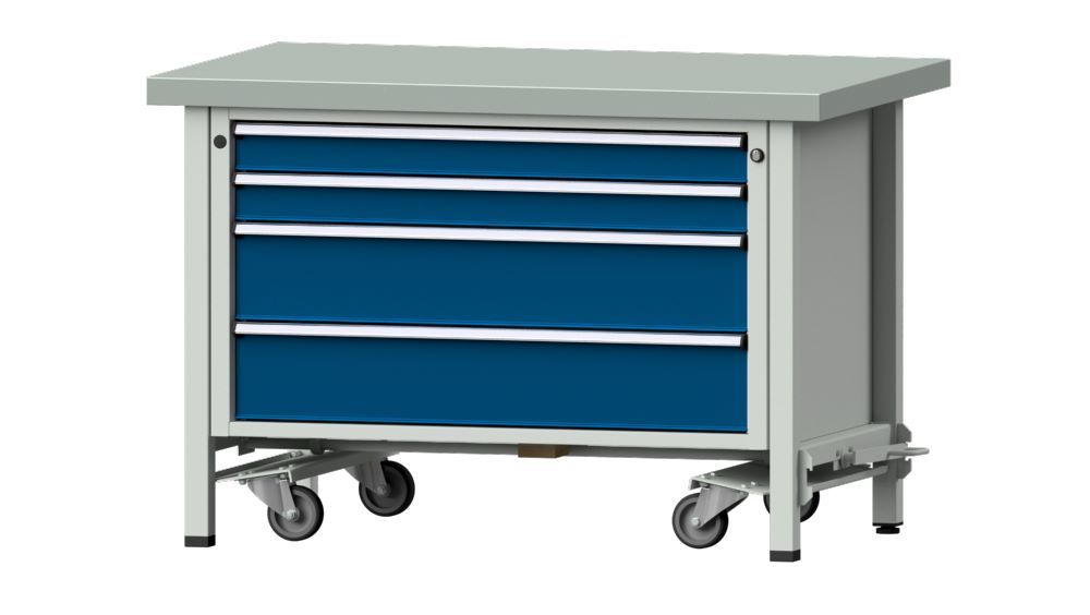 Produktbild Anke Kastenwerkbank Serie VX 1270 4 Schubladen Modell 21 VX