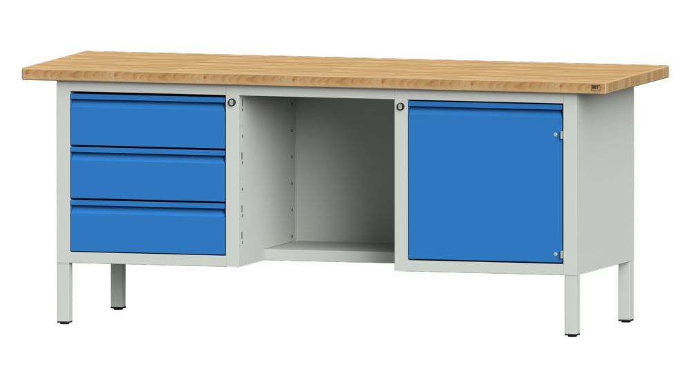 Produktbild Anke Kastenwerkbank 3 x 170 Schubladen Serie E 2000 Modell 355 E