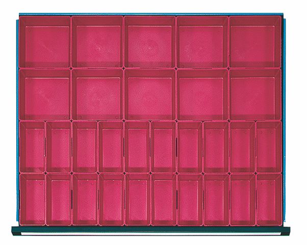 Produktbild Anke Kleinteilekästen für Schublade 750 x 600 mm für Fronthöhe 60 mm
