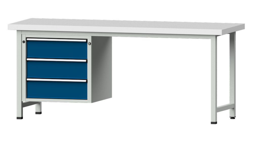 Produktbild Anke Kombiwerkbank Serie V 2000 Modell 726 V Kunststoffschichtplatte 50 mm