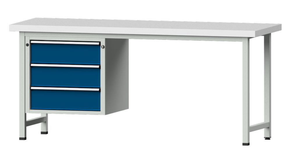 Produktbild Anke Kombiwerkbank Serie V 2000 Modell 726 V RAL 7035 / 5010