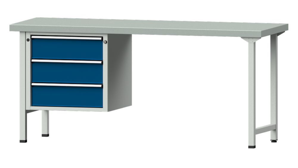 Produktbild Anke Kombiwerkbank Serie V 2000 Modell 726 V Schubladen 3 x 180 mm