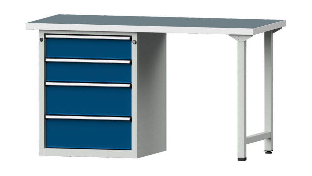 Produktbild Anke Kombiwerkbank 1500 x 840 mm mit Universalplatte V1500 Modell 816 V