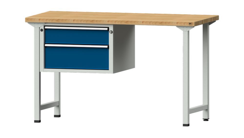 Produktbild Anke Kombiwerkbank 1500 x 890 mm mit Buchenplatte Massiv V1500 Modell 607 V