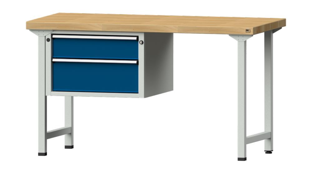 Produktbild Anke Kombiwerkbank 1500 x 850 mm mit Buchenplatte Massiv V1500 Modell 607 V