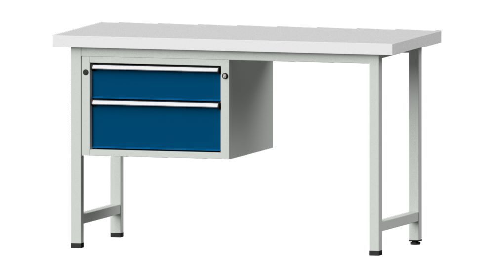 Produktbild Anke Kombiwerkbank 1500 x 900 mm mit Kunststoffplatte 50 mm V1500 Modell 607 V