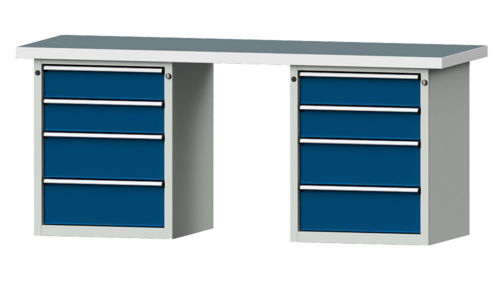 Produktbild Anke Kombiwerkbank 2000 x 850 mm Universalplatte 50 mm V2000 Modell 840 V