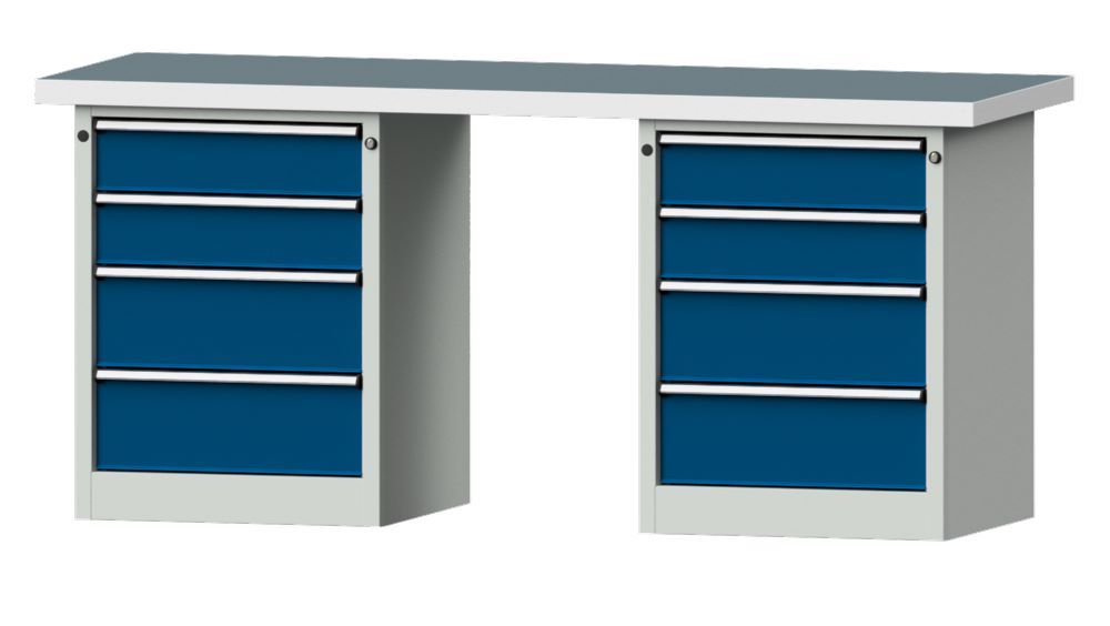 Produktbild Anke Kombiwerkbank 2000 x 900 mm Universalplatte 50 mm V2000 Modell 840 V